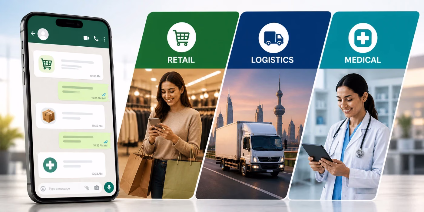 How WhatsApp Automation is Transforming Retail, Logistics, and Medical Businesses in Kuwait